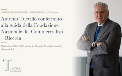 Antonio Tuccillo confermato alla guida della Fondazione Nazionale dei Commercialisti – Ricerca per il 2026-2030