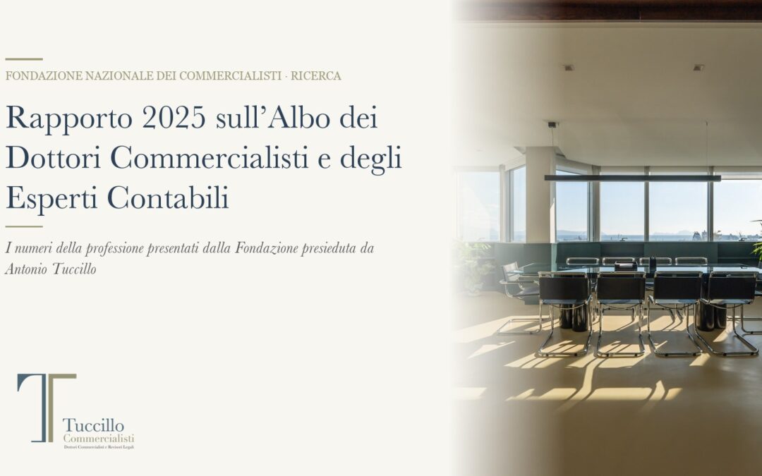 Rapporto 2025 sull’Albo dei Dottori Commercialisti: i numeri della professione
