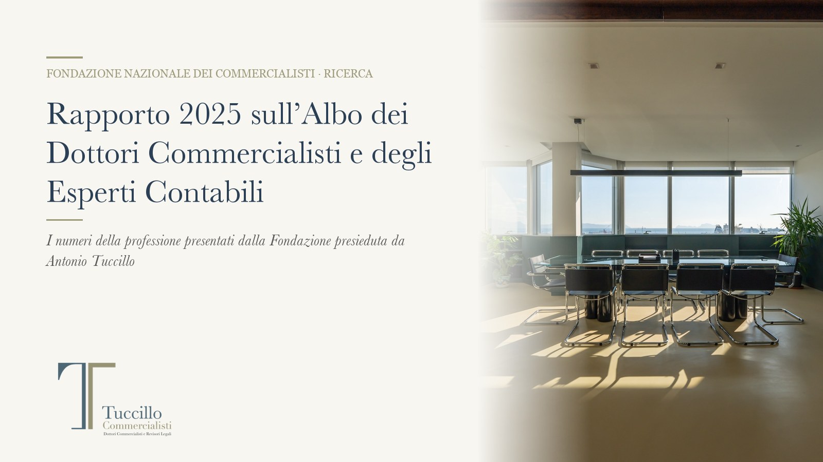 Rapporto 2025 sull’Albo dei Dottori Commercialisti e degli Esperti Contabili della Fondazione Nazionale dei Commercialisti – Ricerca